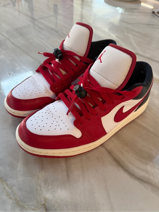Nike Shoes - Nike Air Jordan 1 Low Retro Shoes White Black Gym Red DC0774-160 WOMEN SIZE 11